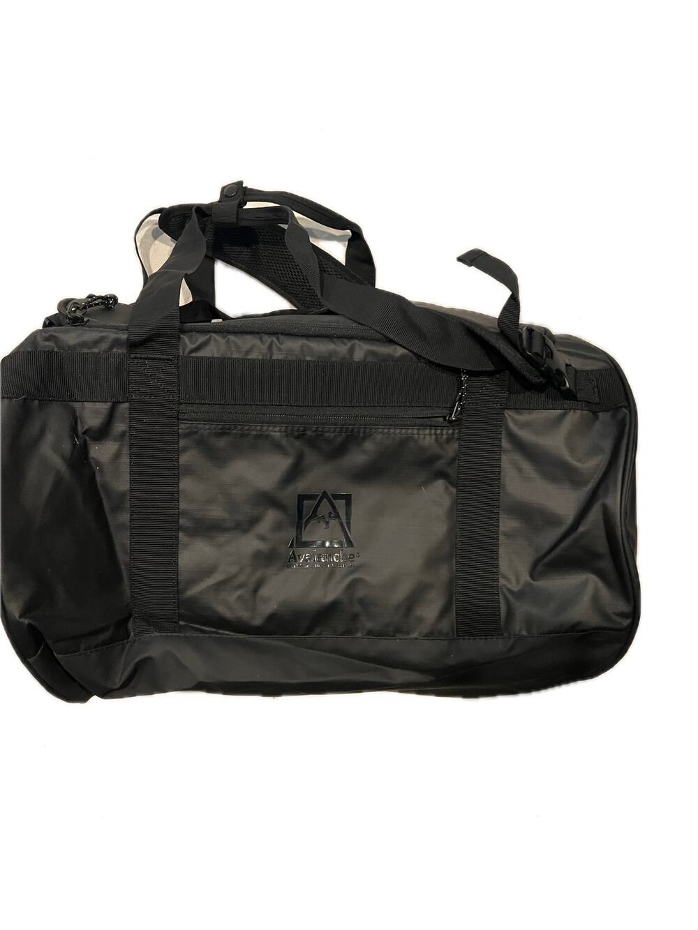 Avalanche Black Duffel/Gym Bag 18x10x10
